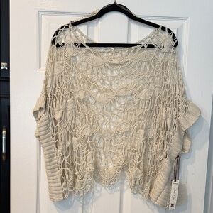 Willow & Clay Cream Crochet Blouse